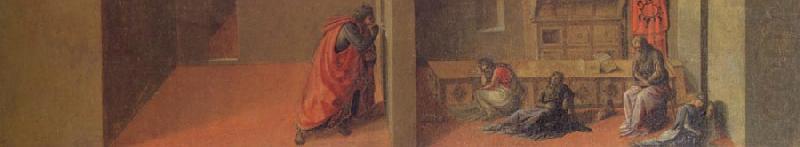 St.Nicholas Dowers Three Impoverished Maidens with his Inberitance, Fra Filippo Lippi